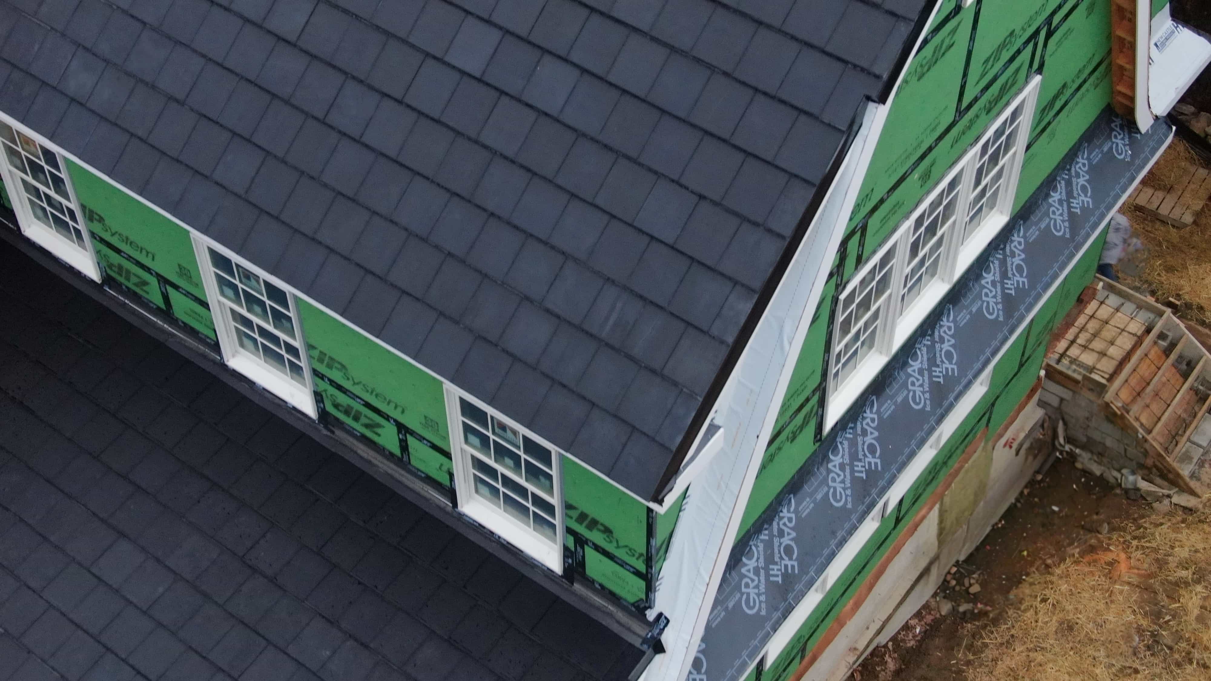 Vitruvion solar roof tile installation Bergen County New Jersey